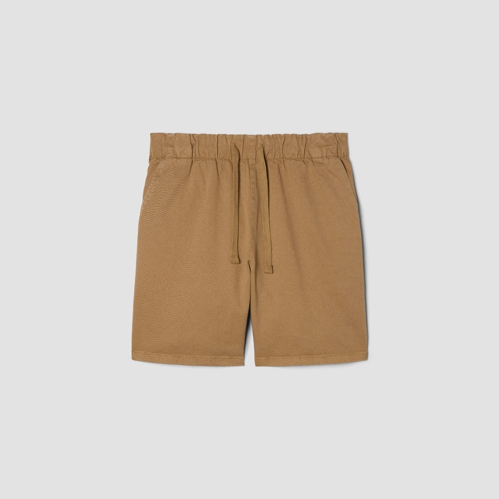 Everlane Men's Easy Short in Light Brown, Size 2XL